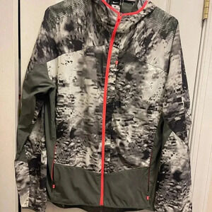 WOMEN S NIKE PRINTED TRAIL KIGER PACKABLE RUNNING ATHLETIC JACKET